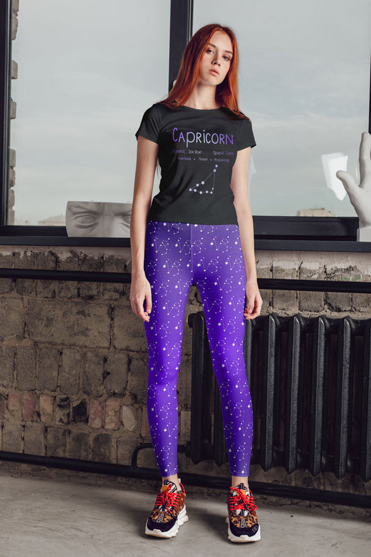 Capricorn Leggings Top Matching Set