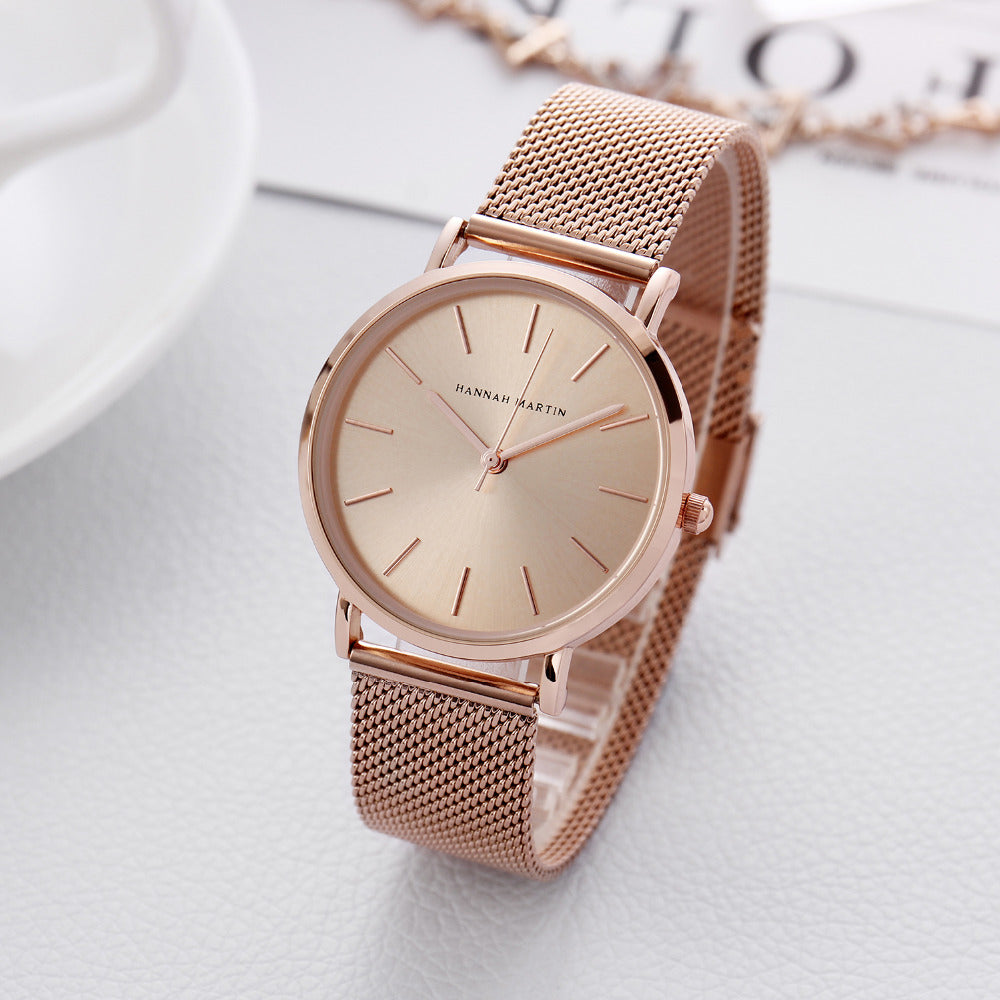 Steel Mesh Japan Quartz Watch