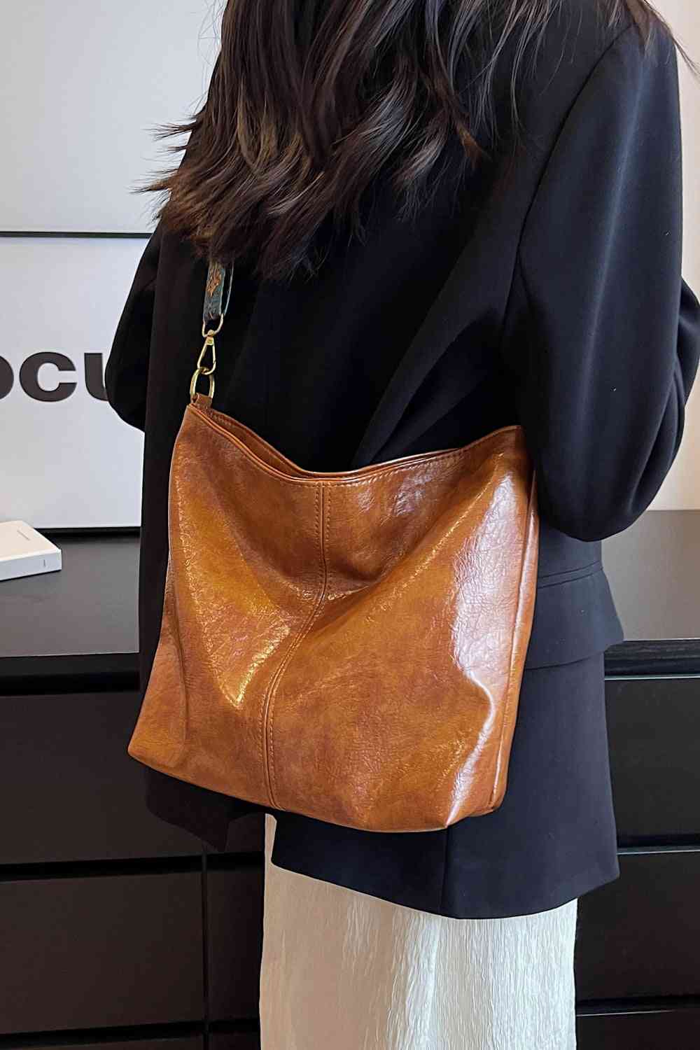 Adored PU Leather Shoulder Bag